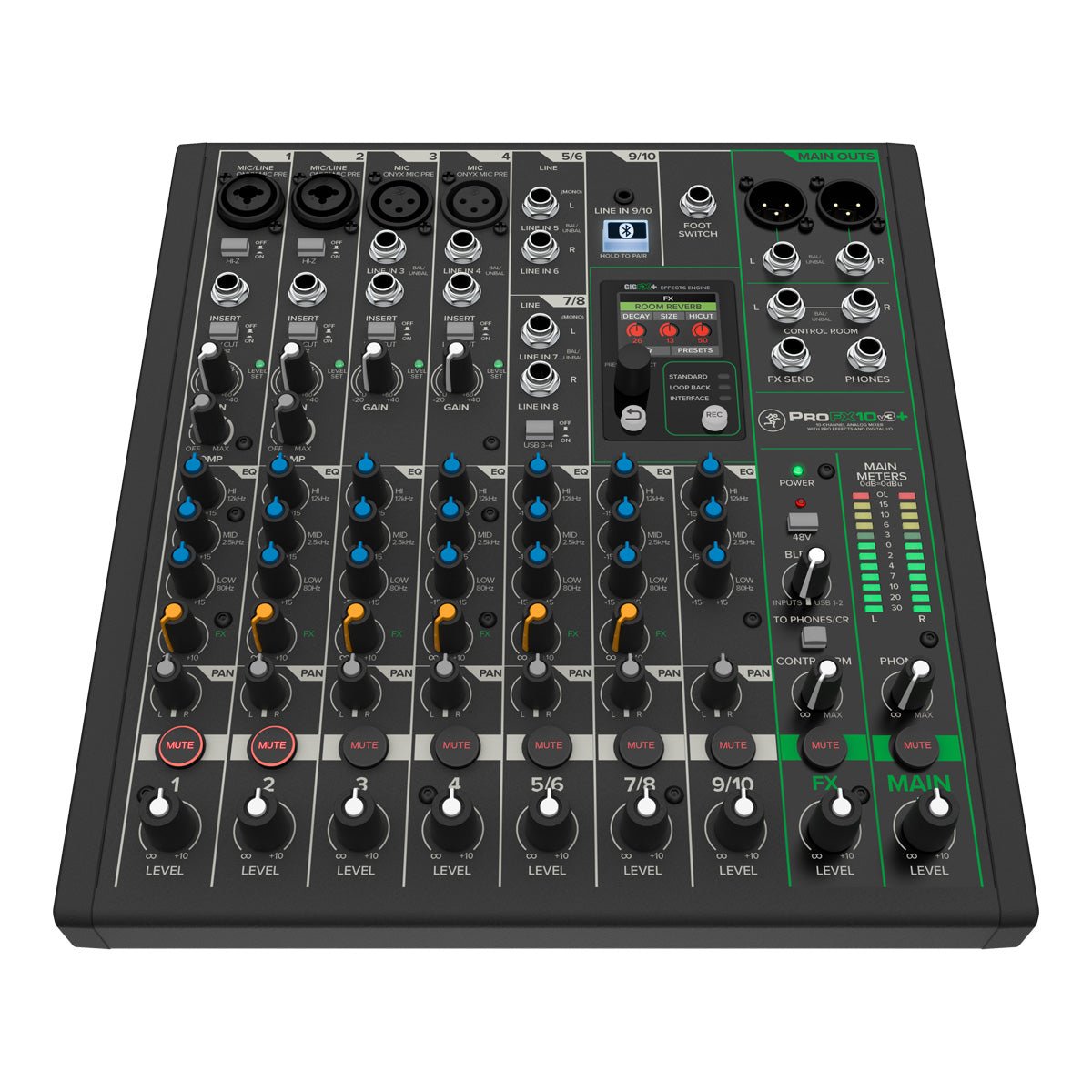 Mackie ProFX10v3+ 10-channel Mixer