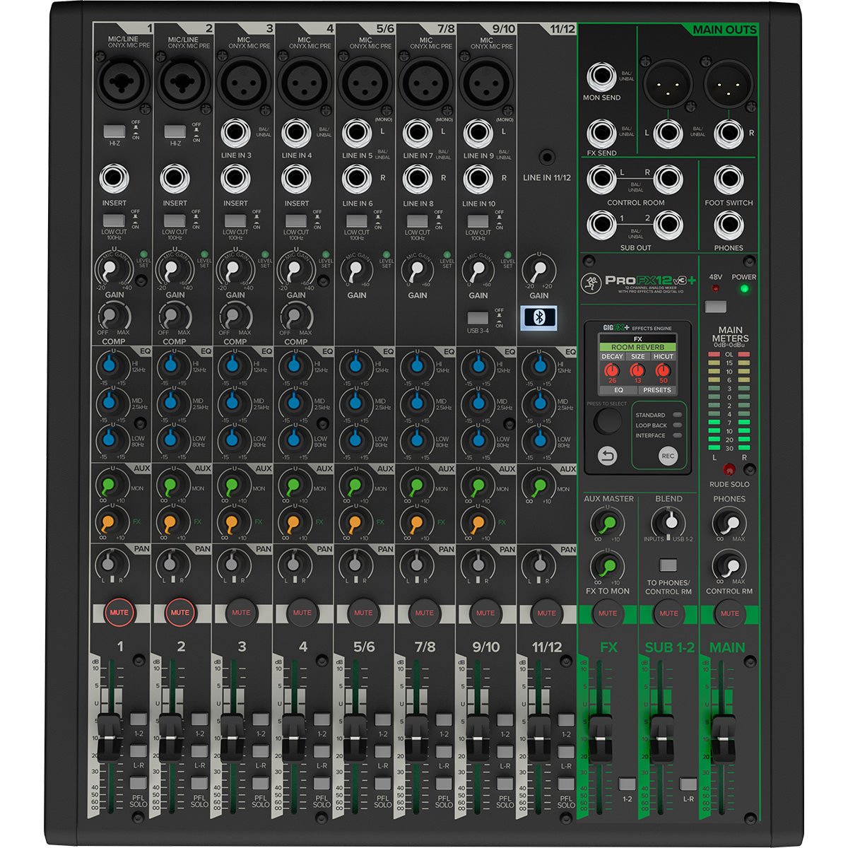 Mackie ProFX12v3+ 12-channel Mixer