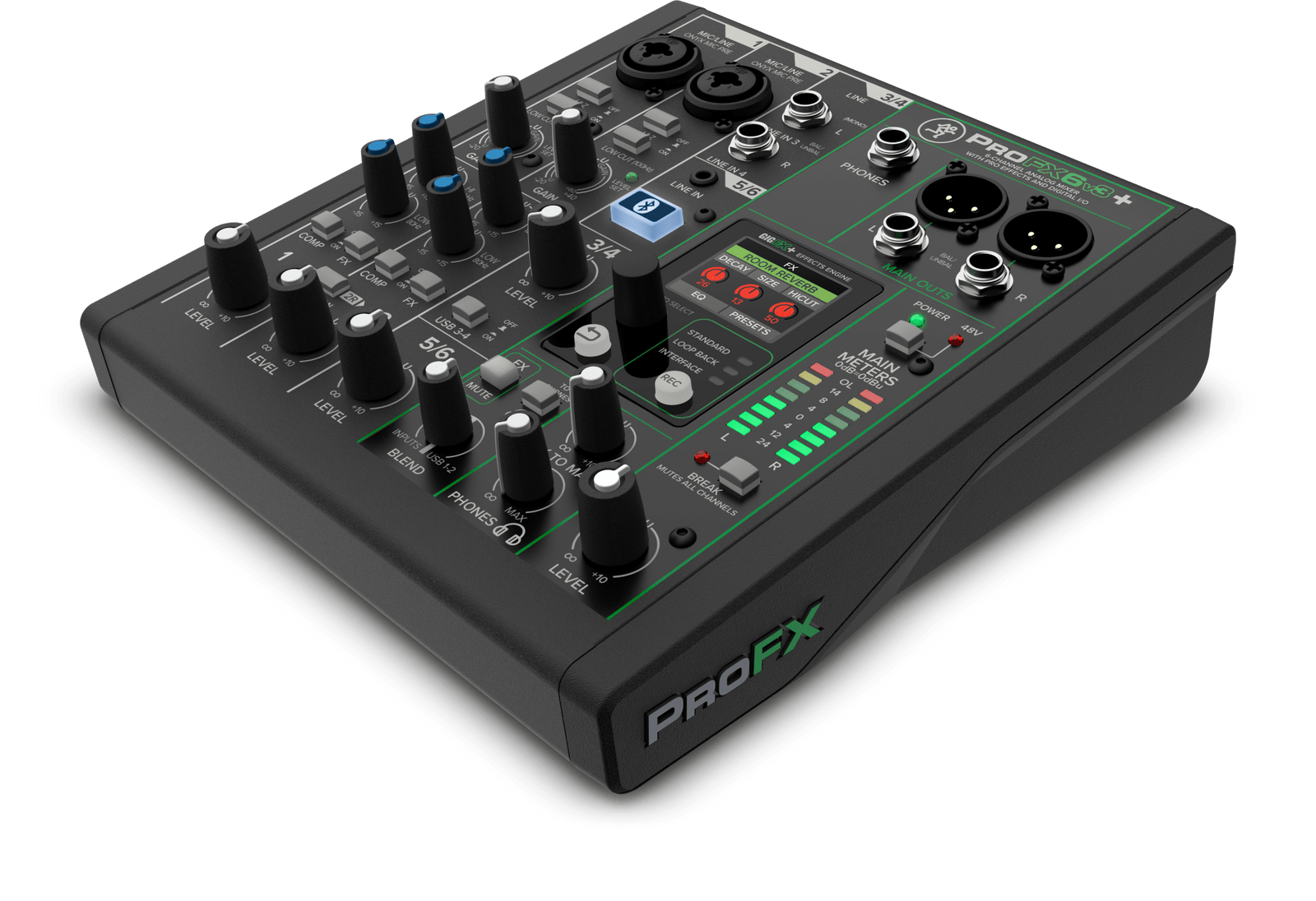 Mackie ProFX6v3+ 6-channel Mixer