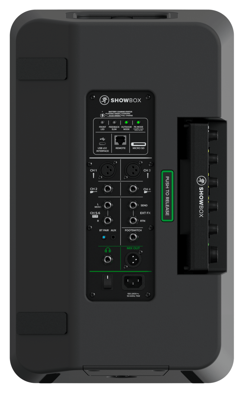 Mackie ShowBox All-in-one Performance Rig