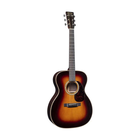 Martin & Co. 000-28 Brooke Ligertwood Signature Acoustic Guitar with LR Baggs Anthem - Sunburst with Ply Hardshell Case