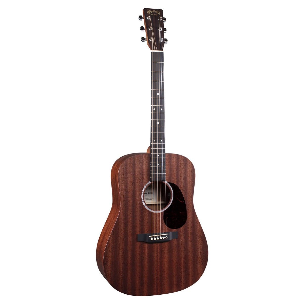 Martin D-10E Road Series Acoustic-electric Guitar - Natural Sapele