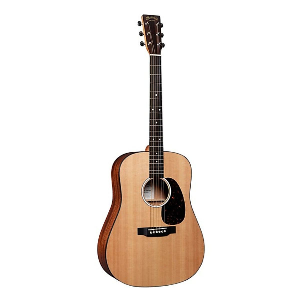 Martin D-10E Road Series Dreadnought Acoustic-Electric Guitar - Natural with Bag