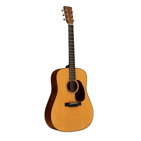 Martin D-18 Dreadnaught Acoustic-electric Guitar - Natural with 332 Thinline Electronics