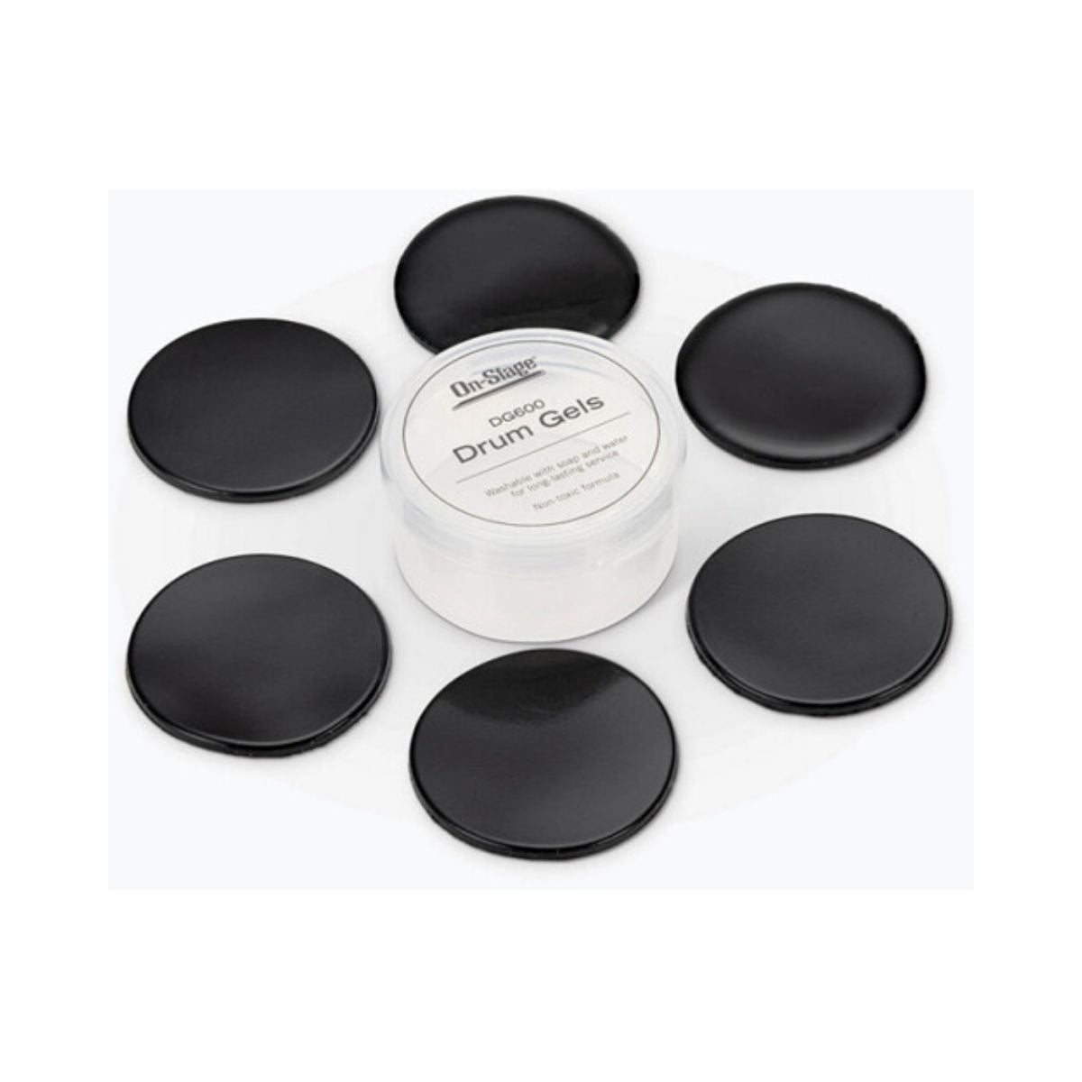 On-Stage DG600 Drum Gels - 6-pack