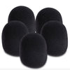 On Stage Foam Microphone Windscreen 5-pack Black