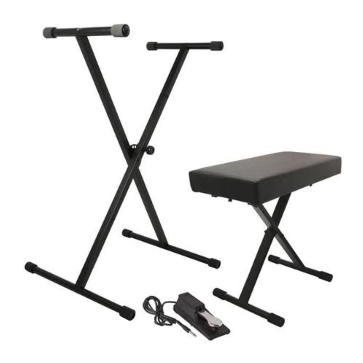 On-Stage KPK6550 Keyboard Stand/Bench Pack with Sustain Pedal