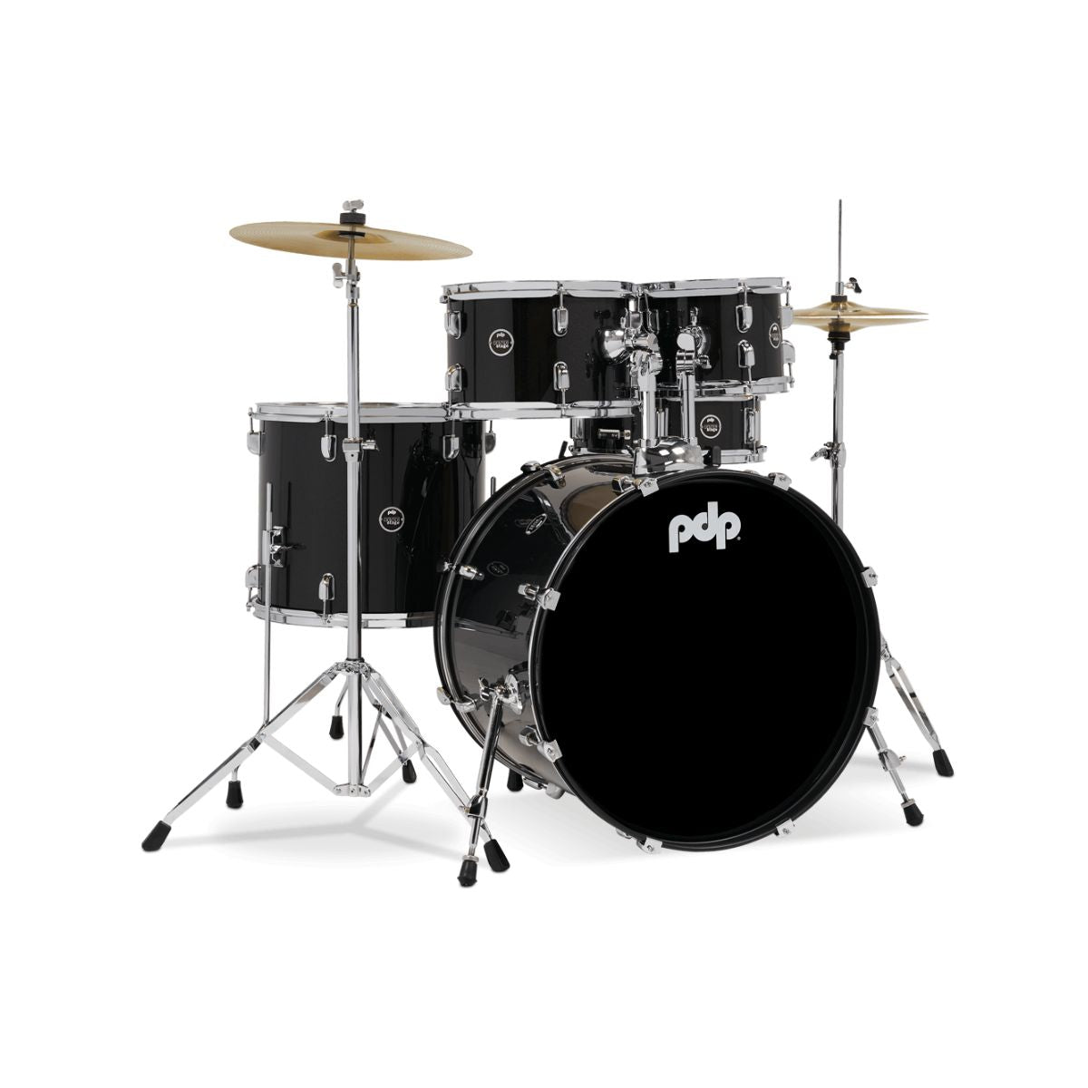 PDP Drums Center Stage 5-piece Complete Drum Set - Iridescent Black Sparkle