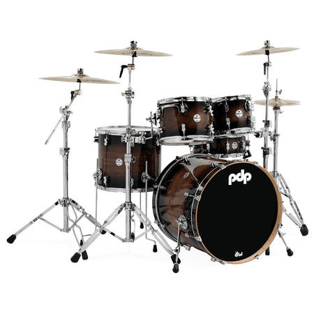 PDP concept Exotic 5 Pc Shell Pack in Walnut to Charcoal Burst