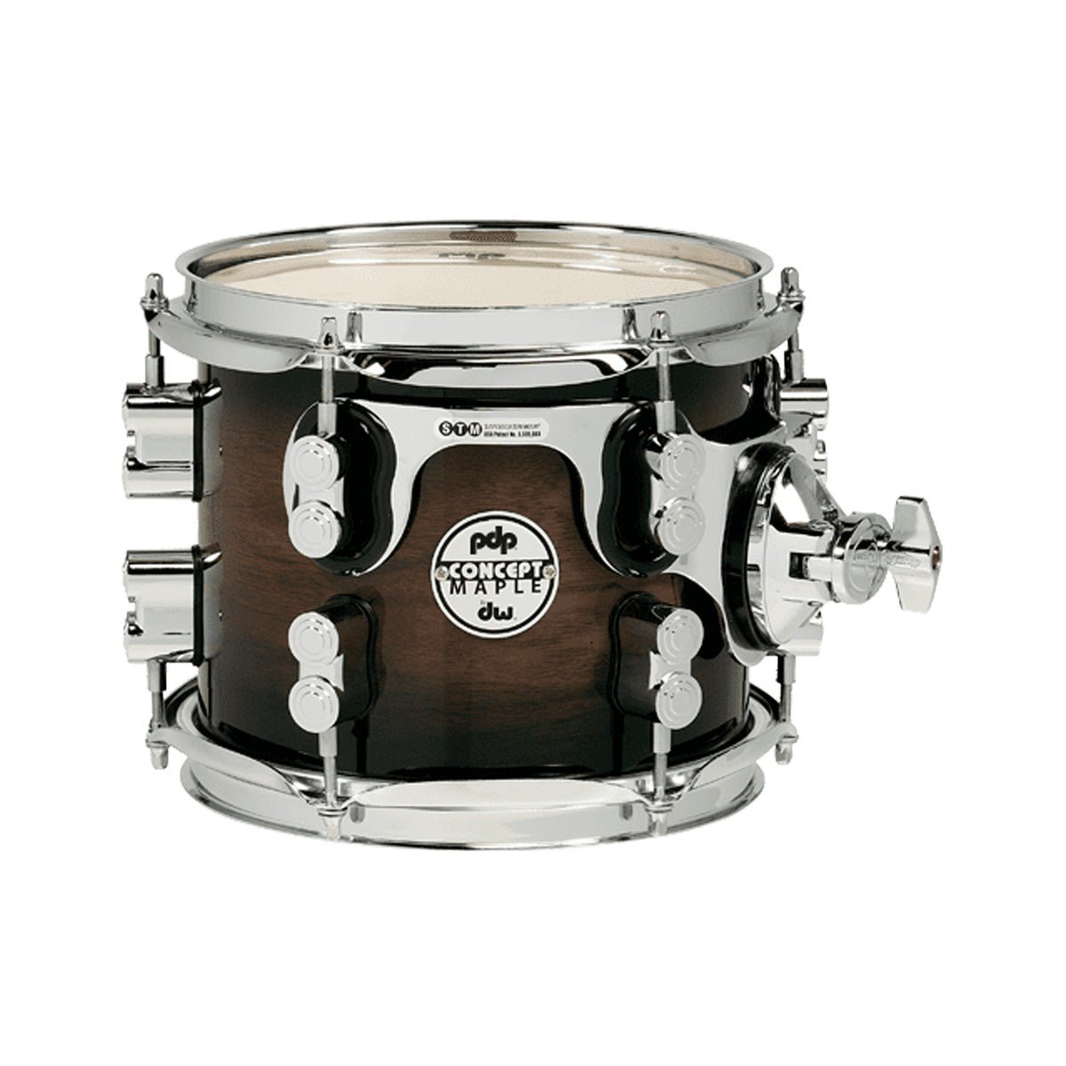 PDP concept Exotic 5 Pc Shell Pack in Walnut to Charcoal Burst