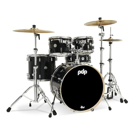 PDP PDCM2215MD Concept Maple 5-Piece Drum Set Kit, Meteor Dust Finish