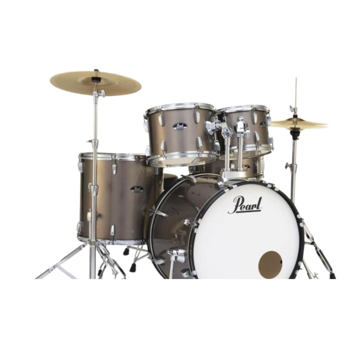 Pearl Roadshow RS525SC/C 5-piece Complete Drum Set with Cymbals - Bronze Metallic