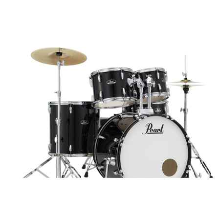 Pearl Roadshow RS525SC/C 5-piece Complete Drum Set with Cymbals - Jet Black