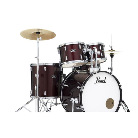 Pearl Roadshow RS525SC/C 5-piece Complete Drum Set with Cymbals - Wine Red