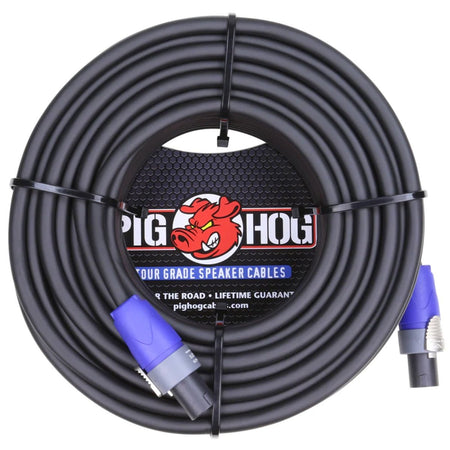 Pig Hog 100' Speaker Cable Speakon to Speakon