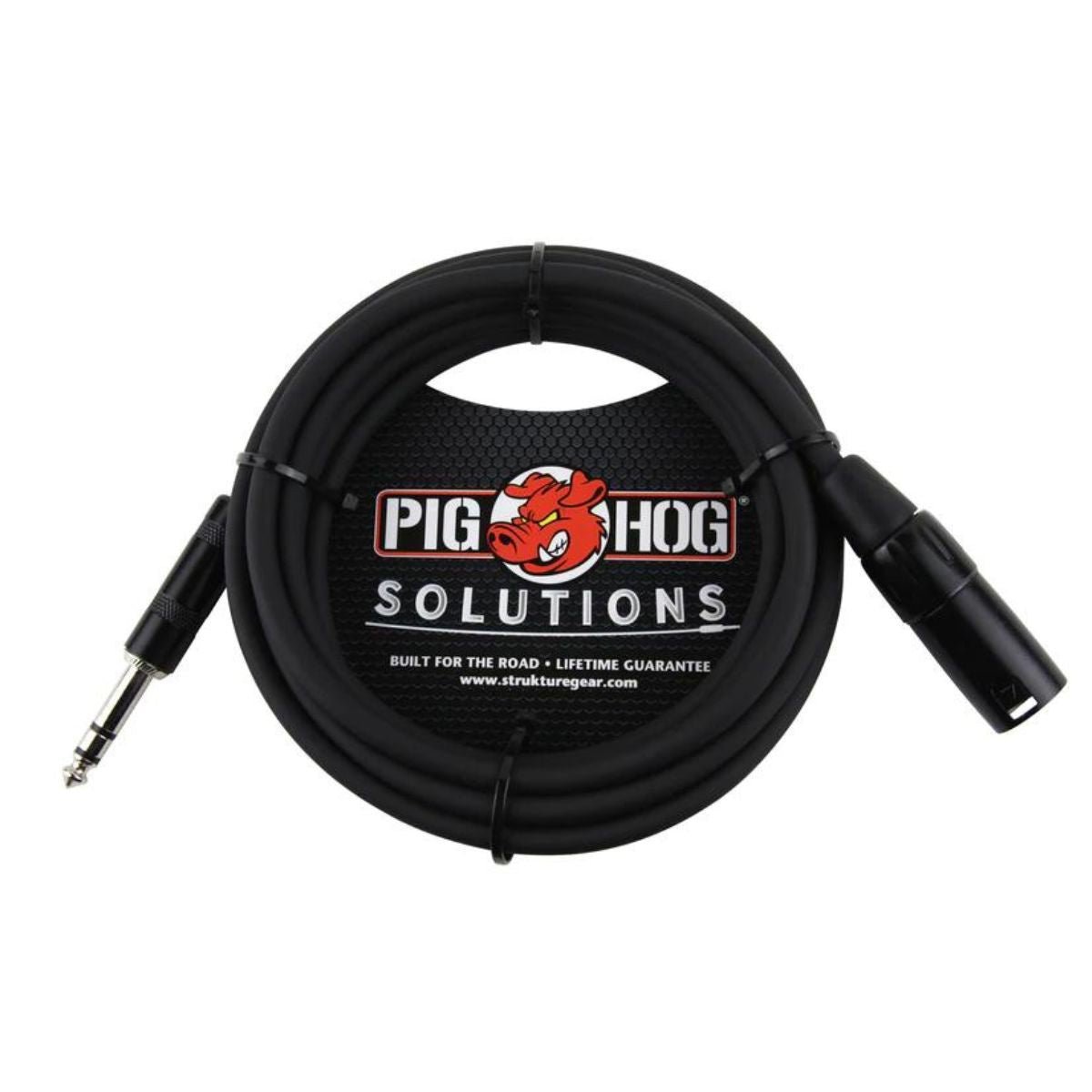 Pig Hog 1/4" TRS M-XLR M 50' Balanced