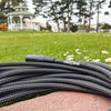 Pig Hog 20ft XLR High Performance Microphone Cable Black & White Woven