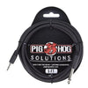 Pig Hog 3.5mm TRS - 1/4 Mono 5 FT Adapter Cable