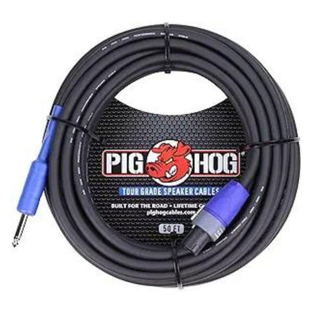Pig Hog 50ft Speaker Cable, Spkon To Spkn