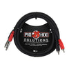 Pig Hog 6FT RCA-1/4" Dual Cable