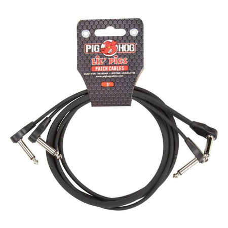 Pig Hog Lil Pigs 3' Slim Cable 2pk