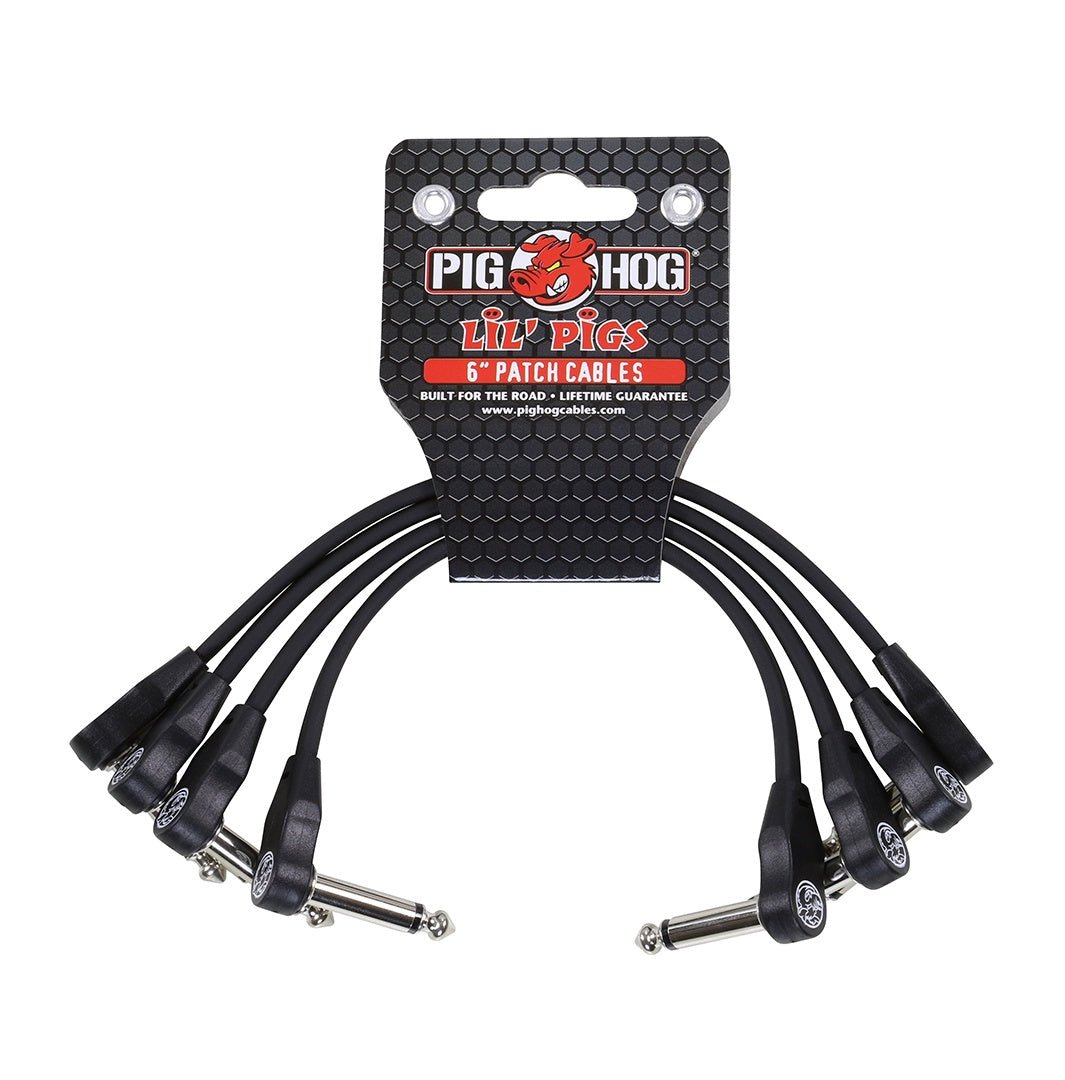 Pig Hog Lil Pigs 6" Low Profile Cables