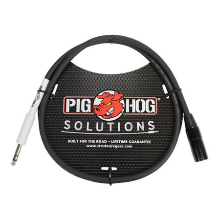 Pig Hog PX4T6 Solutions XLR male - 1/4 in. TRS -  6 Feet