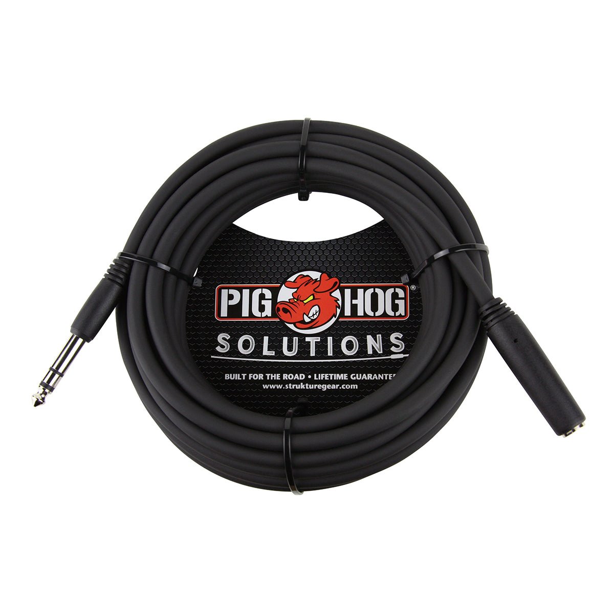 Pig Hog Solutions - 25FT Headphone Extension Cable, 1/4"