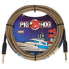 Pig Hog 'Tuscan Brown' Instrument Cable, Straight to Straight, 10