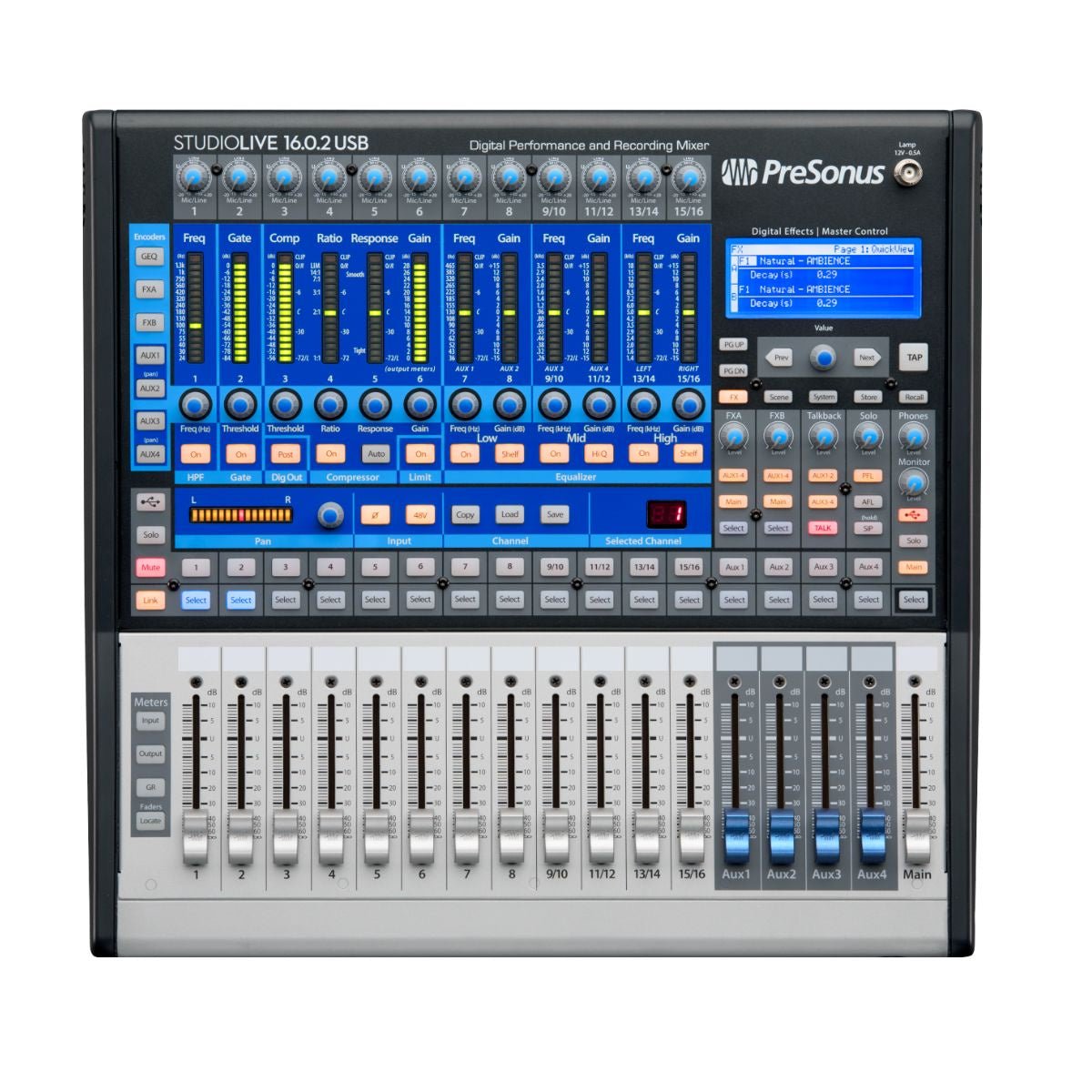 PreSonus StudioLive 16.0.2 USB Performance & Recording Digital Mixer