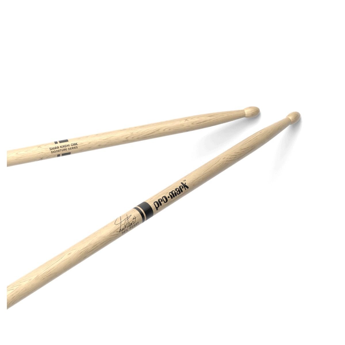 Promark PW747W Signature Series Drumsticks - Neil Peart - Shira Kashi Oak
