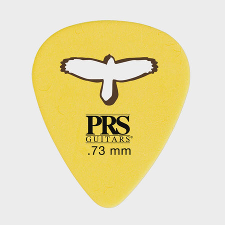 PRS Delrin "Punch" Picks - Yellow .73mm 12-Pack