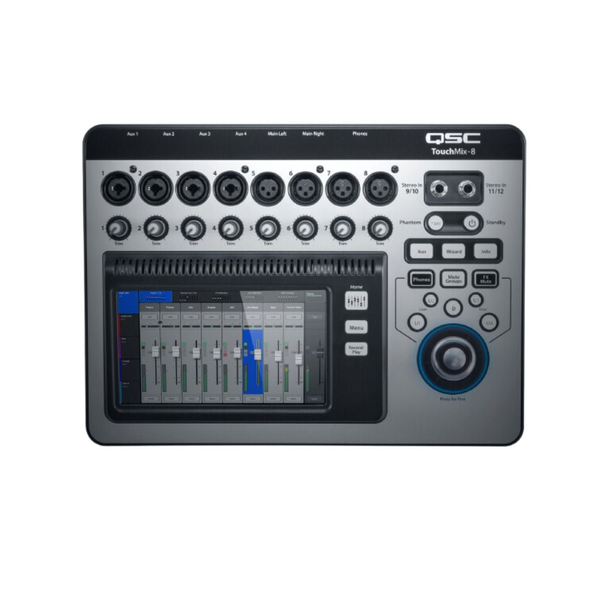QSC TouchMix-8 Compact Digital Mixer with Touchscreen