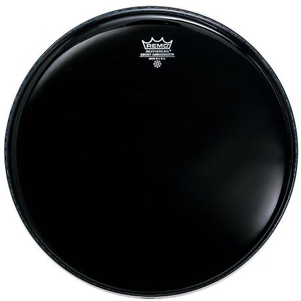 Remo Ambassador Ebony Drumhead - 8 inch
