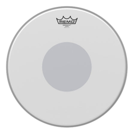 Remo Emperor X Coated Drumhead with Black Dot - 14 inch