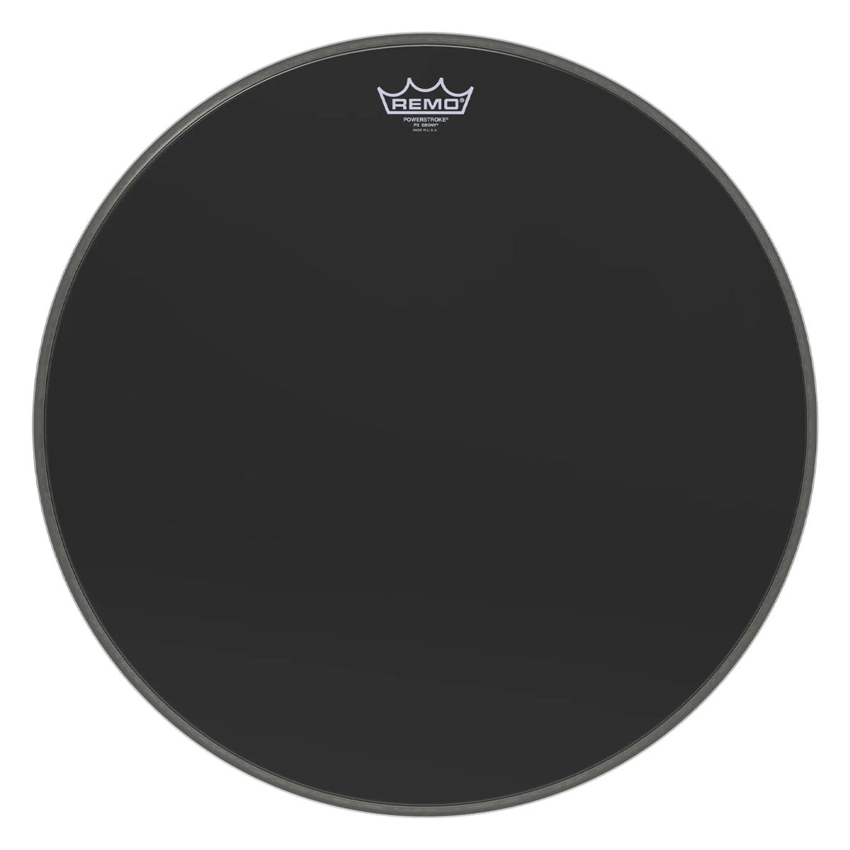Remo Powerstroke P3 Ebony Bass Drum Head -20" Inch