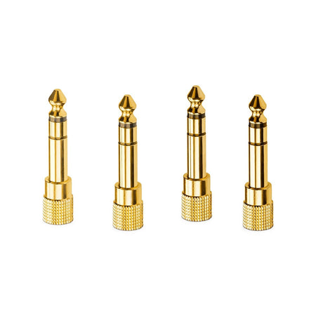 Rode HJA-4 3.5mm to 1/4 inch TRS Headphone Adapters (4-pack)