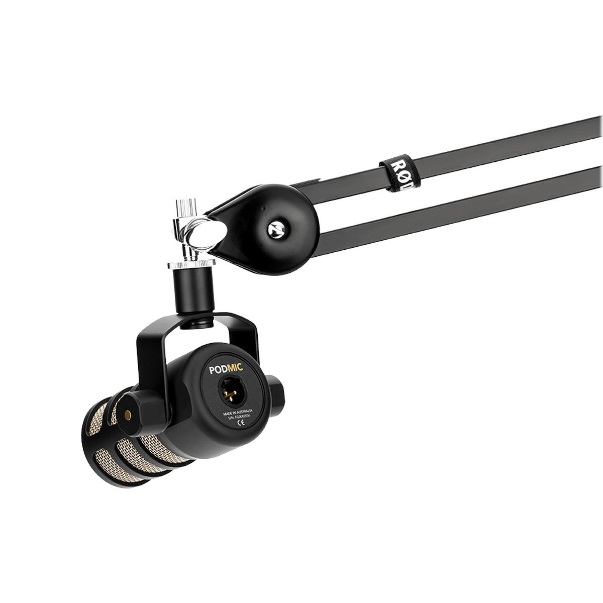 Rode PodMic Dynamic Podcasting Microphone - Black