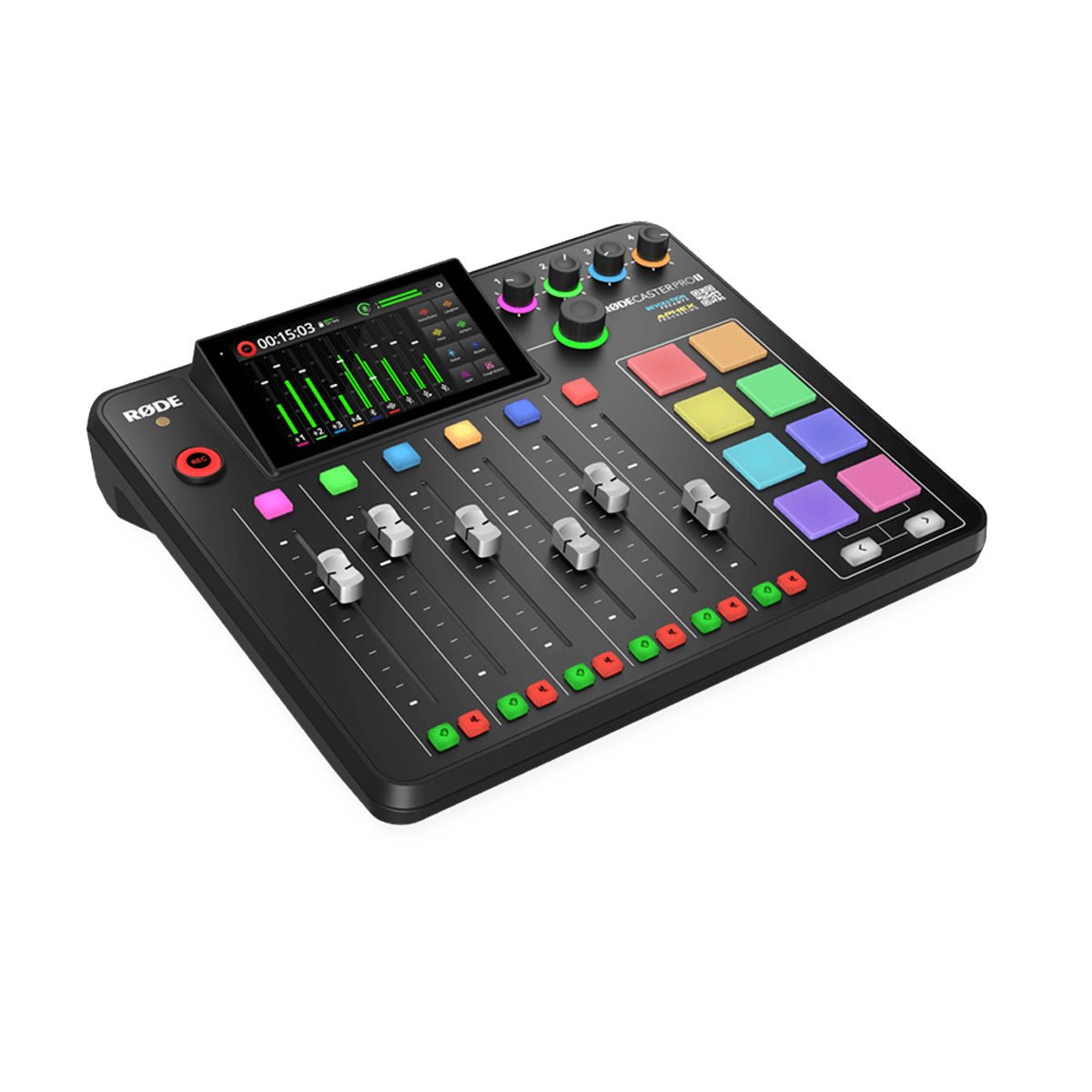 Rode Rodecaster Pro II Podcast Production Console - Black