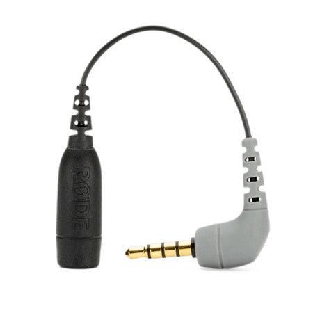 Rode SC4 3.5mm TRS Female to 3.5mm Right-Angle TRRS Male Adapter Cable for Smartphones