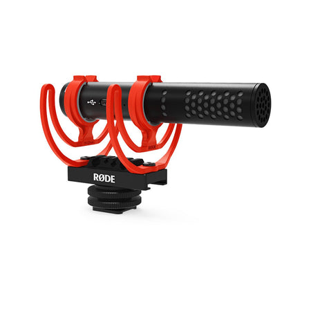 Rode VideoMic GO II Ultracompact Analog/USB Camera-Mount Shotgun Microphone