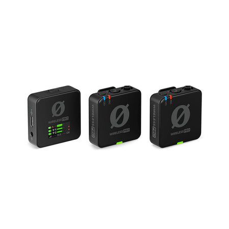 Rode Wireless PRO 2-Person Clip-On Wireless Microphone System/Recorder with Lavaliers (2.4 GHz)