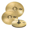 Sabian SBR Cymbal 3-Pack 14 Hi Hats 16 18” Bright Crash Ride (SBR5004BR2)
