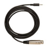 Shure 3-Pin XLR Female to Stereo Mini Male Cable - 10'