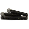 Shure BLX288/SM58 Dual-Channel Wireless Handheld Microphone System with SM58 Capsules h11