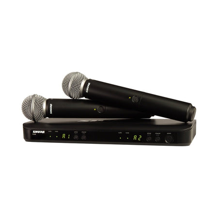 Shure BLX288/SM58-H10 Wireless Dual Vocal System with Two SM58 - H10 Band