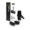 Shure MV7 XLR/USB Podcast Microphone black