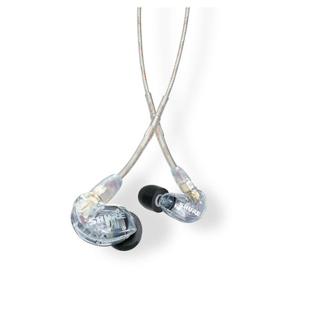 Shure SE215 Sound-Isolating In-Ear Stereo Earphones (Clear)