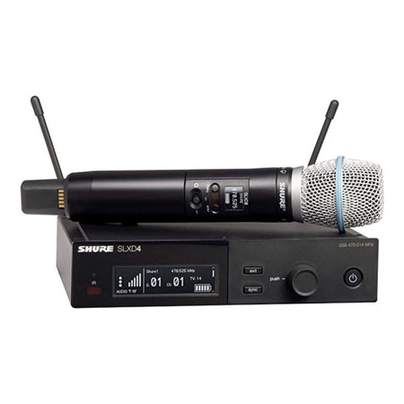 Shure SLXD24/B87A Digital Wireless Handheld Microphone System with Beta 87A Capsule