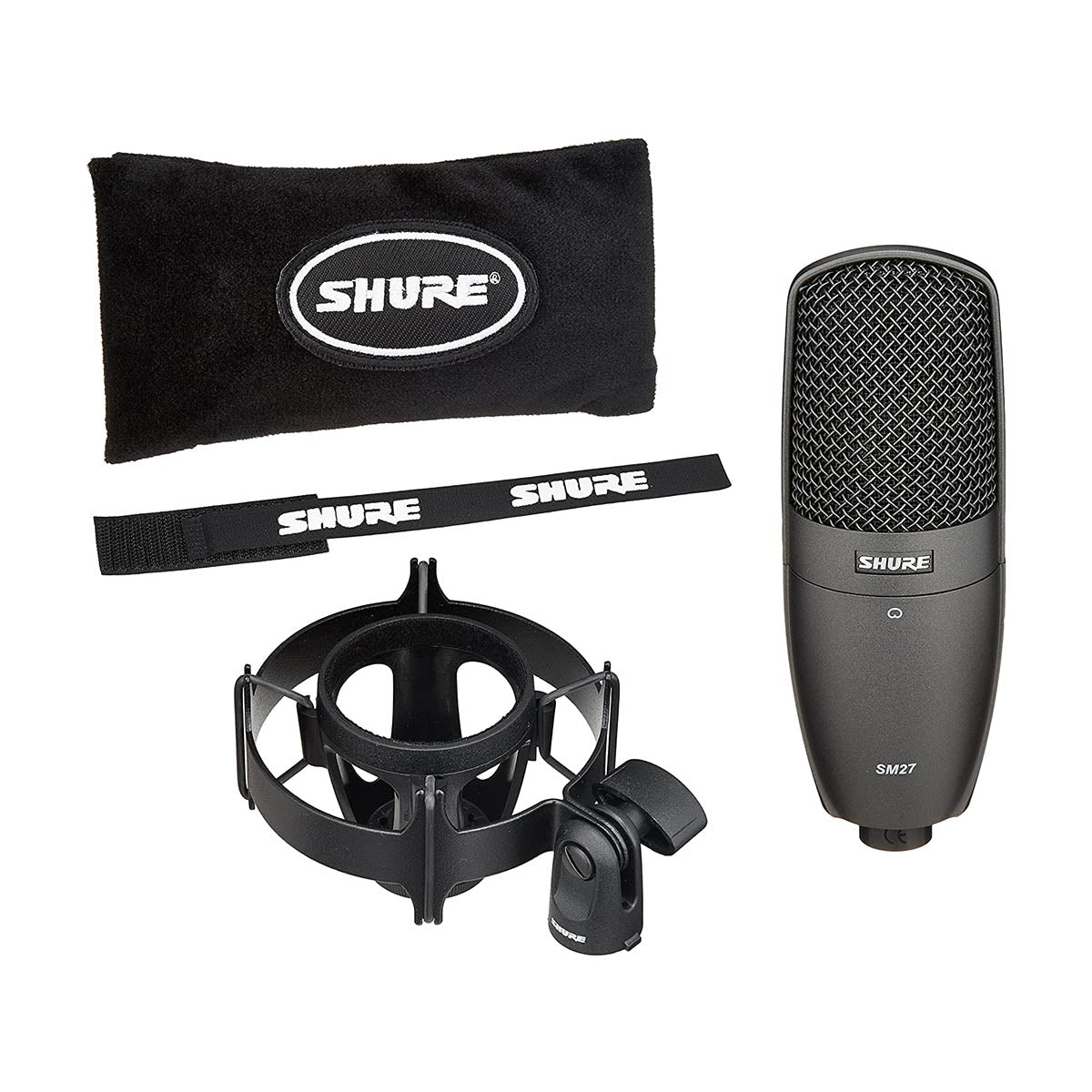 Shure SM27 Large Diaphragm Cardioid Condenser Microphone – gjmsound